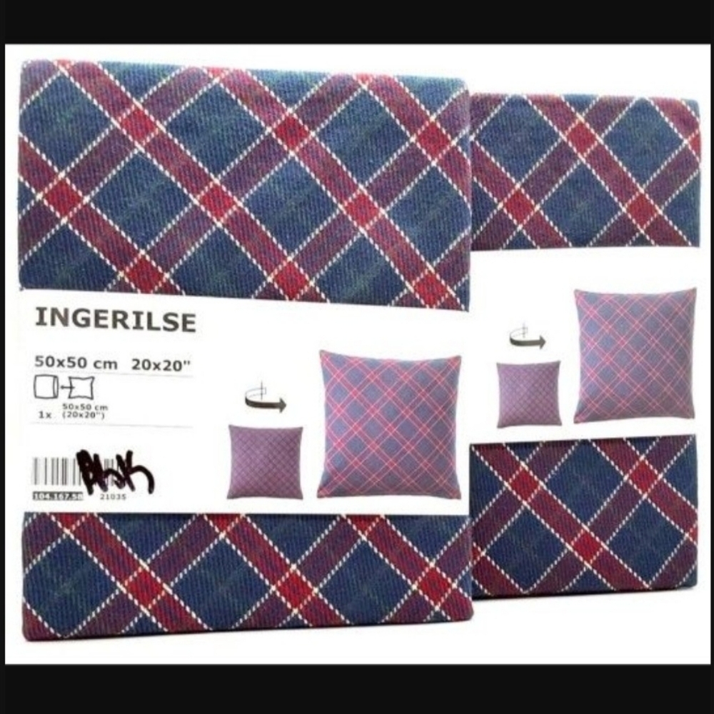 IKEA Fialisa Accent Pillows & Ingerilse Pillow Covers EUC